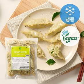 파르팜 레츠비건 비건인증 비건만두 야채만두 왕교자, 1개, 1kg