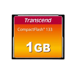 트랜센드 컴팩트 플래시 메모리 카드 GCF133, 1GB, 1개