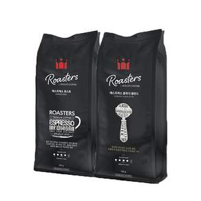 [할리스] 원두커피 에스프레소로스트 500g+클래식블렌드 500g, 500g, 1개