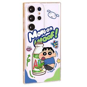 BuyChoo 우유와 짱구 패턴 스마트폰 케이스