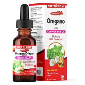 뉴트리돔 프리미엄 오레가노 코코넛 MCT 오일, 1개, 30ml