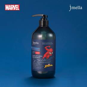 제이멜라 마블 스파이더맨 우드 앤 솔트 지성 쿨링 헤어 퍼퓸 샴푸 1000ml (유통기한 2025.08.30), 2개, 1L