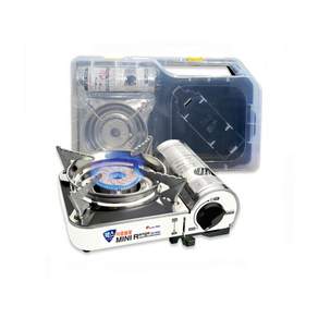 맥선맥스 미니 휴대용 가스렌지 세트, 혼합색상, 1세트