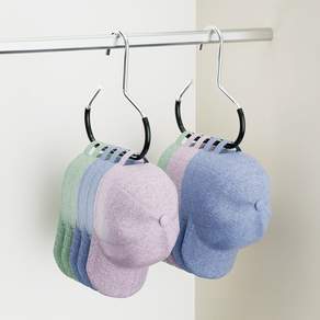 구디푸디 스카프정리 논****** 모던 링 옷걸이 2color, 화이트, 5개