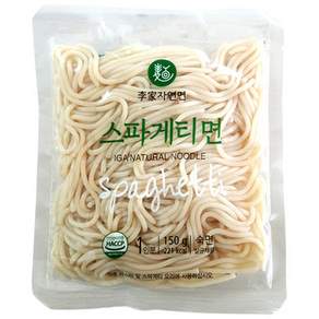 실온보관 반조리 생 스파게티면 (150g x 30인분) 업소용 카페용 식당용 식자재 2분조리완성, 150g, 30개