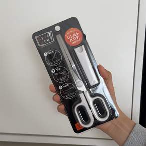 일본정품 약셀 라토라쿠 집고 자르고 짜고 가위, 1개