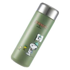 코렐 스냅웨어 피넛츠 SPP 회전뚜껑 보온병, 1개, 그린, 500ml