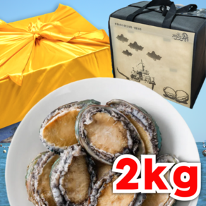 완도산 전복선물세트 왕특대 완도 전복 직거래 선물용, 1세트, 6호 (왕특대)18-20미 2kg