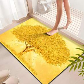숲과사람들 1+1 빨아쓰는 깨지지 않는 금전수 황금 돈나무 발매트 60*40cm 80*50cm 120*40cm