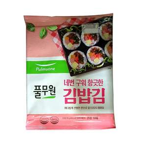 네번구워향긋한김밥김 20G(10매)풀무원, 1개, 20g