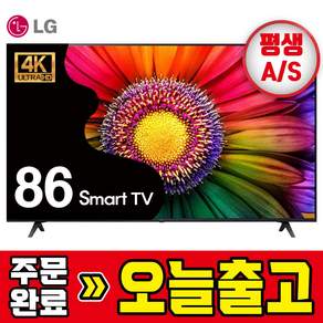 LG전자 86인치 218cm 대형TV 스마트TV 4K 울트라HD 86UR8000 기사방문설치, 방문설치, 스탠드형, 218cm/86인치