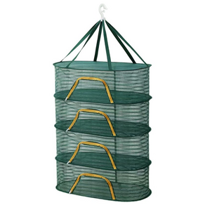 생선건조망특대형4단 나물야채 과일고추말리기 녹차찻잎 다용도 무말랭이 캠핑 메쉬망 반건조오징어덕장, 1개, 4단, 특대형 (green)