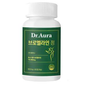 닥터오라 브로멜라인 고함량 파인애플 효소, 1개, 60정