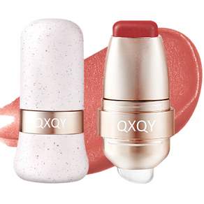 미나미 QXQY 컬러풀 멀티 다용도스틱 립앤치크 데일리블러셔립스틱 여리여리 볼터치 자연발색 M202, 1개, 01 Spring Glow