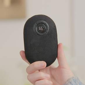 이뿜미뿜 충전식 손난로 보조 배터리 10000mAh 사무실 USB 충전 휴대용 손난로, 1+1