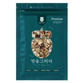 맛을 그리다 뿌려먹는 견과 토핑 블랙 믹스너트 500g, 1개