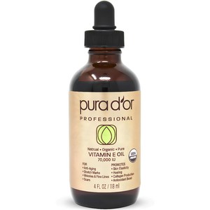 퓨라도어 내추럴 퓨어 비타민 E 오일 70000IU, 1개, 118ml