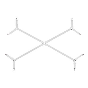 침대시트 4방향 고정집게, 화이트, 1개