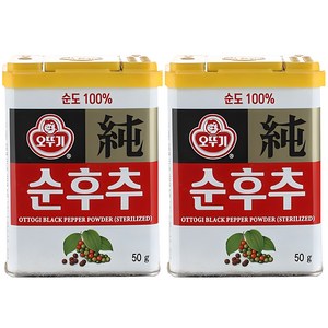 오뚜기 순후추, 50g, 2개