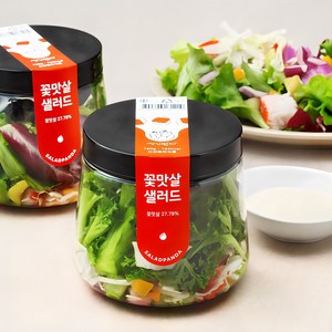 세끼판다 꽃맛살 샐러드, 180g, 2개