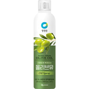 청정원 올리브유 스프레이, 1개, 250ml