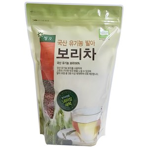 청오건강 국산 유기농 발아 보리차, 500g, 1개