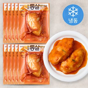 곰곰 통살 닭가슴살 매콤양념치킨맛 (냉동), 100g, 10개