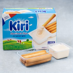 끼리 딥앤크런치 플레인 가공치즈 + 과자 4개입, 140g, 1개