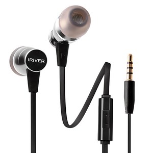 아이리버 커널형 이어셋, 블랙, BHC-180