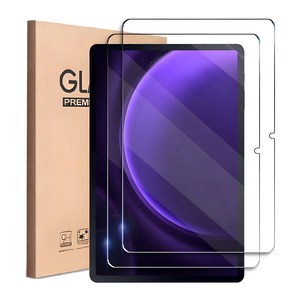 갤럭시탭S9 FE S9 FE 플러스 방탄 강화유리 액정보호필름2장 케이스나라 S9 FE+