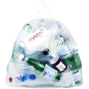 쓰레기봉투 투명 100p, 20L, 1세트