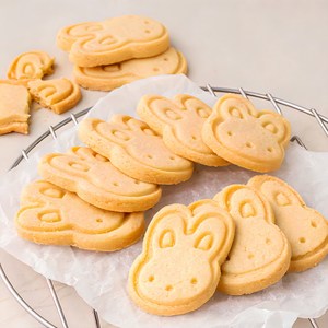 브로드카세 아몬드 토끼 쿠키, 1개, 180g
