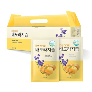 자연그대로 배도라지즙 파우치, 100ml, 30개