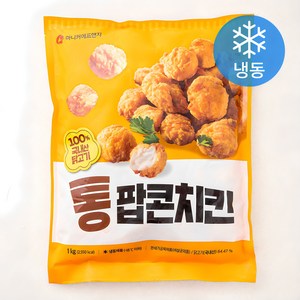 마니커에프앤지 통팝콘치킨 (냉동), 1kg, 1개