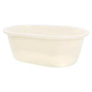 그린센스 마카롱 반신욕조 대형, 아이보리, 1개