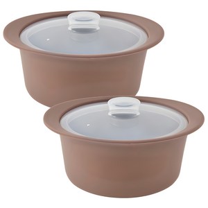 퍼기 이유식조리기 520ml, 2개, 토프 브라운