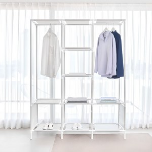 까사마루 모네 무볼트 트리플 행거 + 고무망치 포함, 화이트