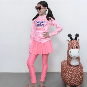 엠마클로이 여아 래쉬가드 헬로우 치렝스 수영복 세트