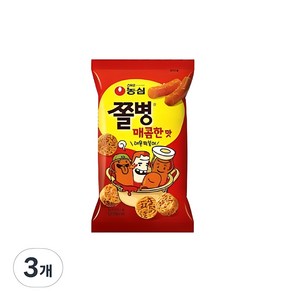 쫄병스낵 매콤한맛, 82g, 3개