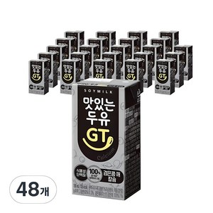 맛있는두유GT 검은콩 깨 칼슘, 190ml, 48개