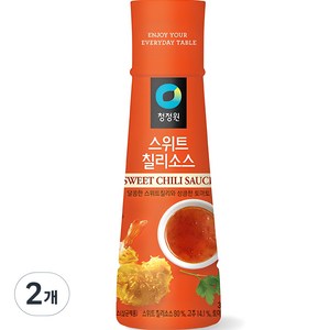 청정원 스위트 칠리소스, 365g, 2개