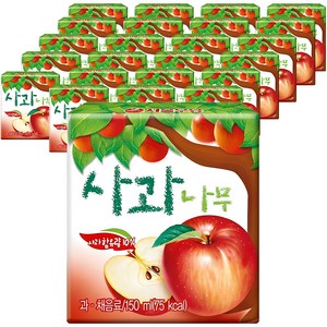 서울우유 사과나무, 150ml, 24개