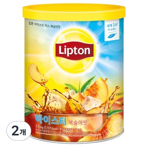 립톤 아이스티 분말 복숭아맛, 1.5kg, 1개입, 2개