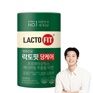 락토핏 당케어 유산균, 120g, 1개