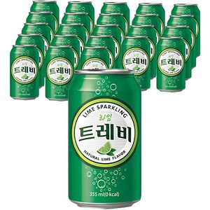 롯데 트레비 라임 (355ml x 24캔), 24개, 355ml