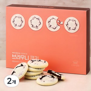 신라명과 브라우니 쿠키 16p, 304g, 2개