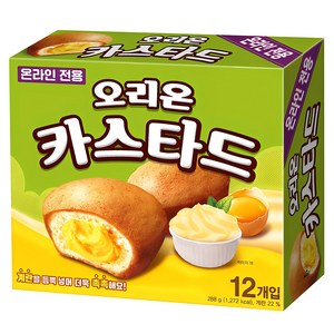 오리온 카스타드 12개입, 288g, 1개