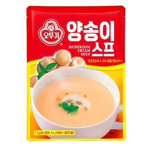 오뚜기 양송이스프, 1kg, 1개