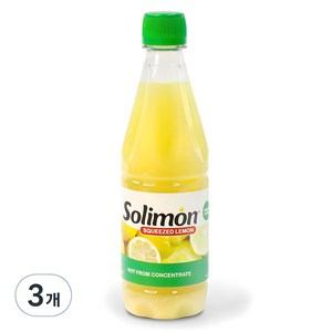 솔리몬 스퀴즈드 레몬즙, 500ml, 3개