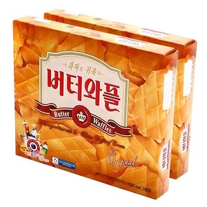 크라운 버터와플, 316g, 2개